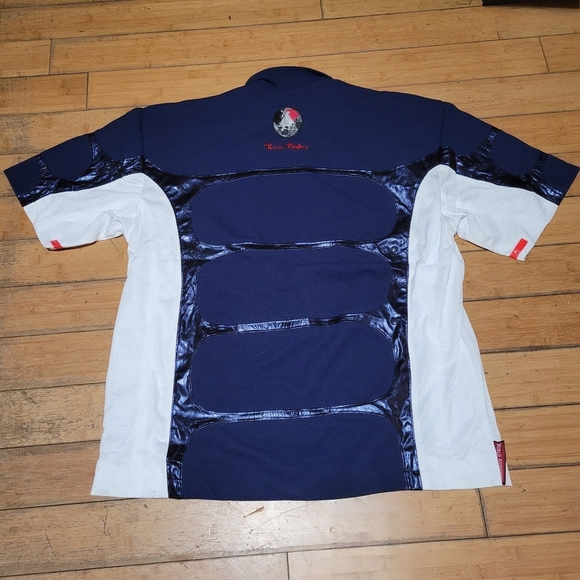 True Baller Athleisure 1/4 Snap Front Short Sleeve Pullover AS IS - Picture 2 of 4